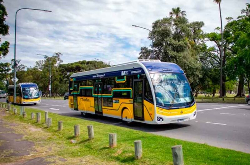 El nuevo TramBus unirá Nueva Pompeya y Aeroparque