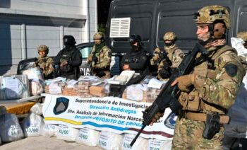 Ley y orden: la Ciudad quemó casi 1.000 kilos de droga secuestrada