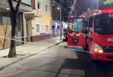 Explosión e incendio en un hotel de Constitución