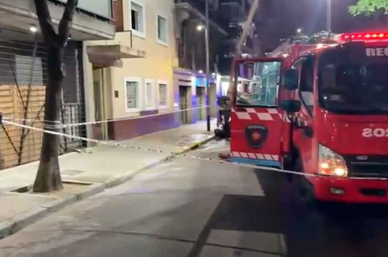 Explosión e incendio en un hotel de Constitución Explosión e incendio en un hotel de Constitución