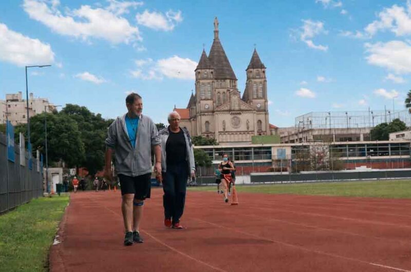 Renovación de la pista de atletismo del Parque Chacabuco Renovación de la pista de atletismo del Parque Chacabuco
