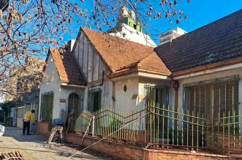 Convocan a una concentración para frenar la demolición de un histórico chalet Convocan a una concentración para frenar la demolición de un histórico chalet